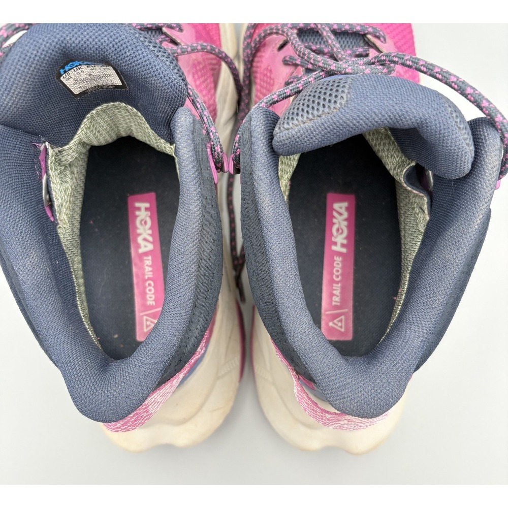 Hoka One One Trail Code GTX Boots Women's Size 8B Gore-Tex Purple High Hiking - Picture 5 of 10